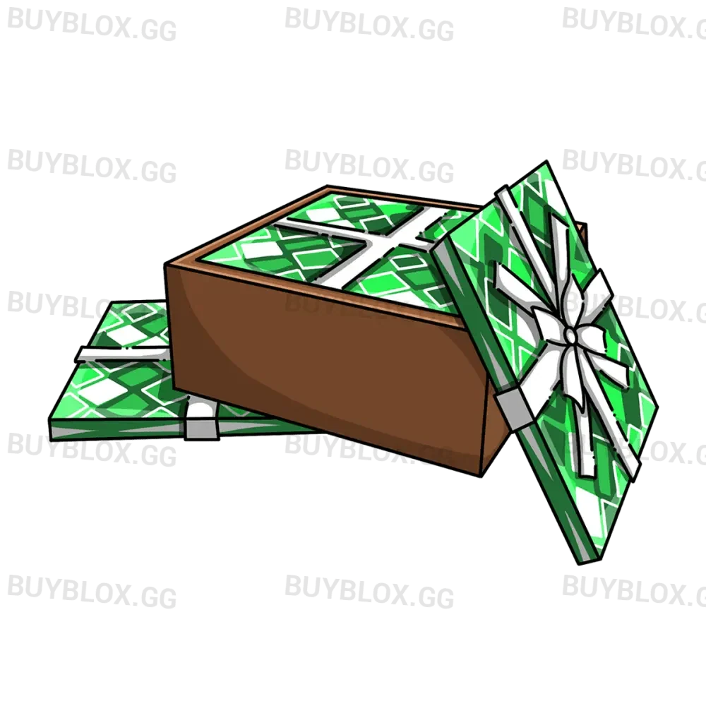 Box of Green Wrapping Paper