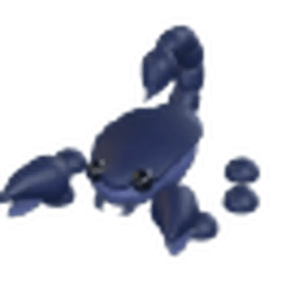 Halloween Blue Scorpion