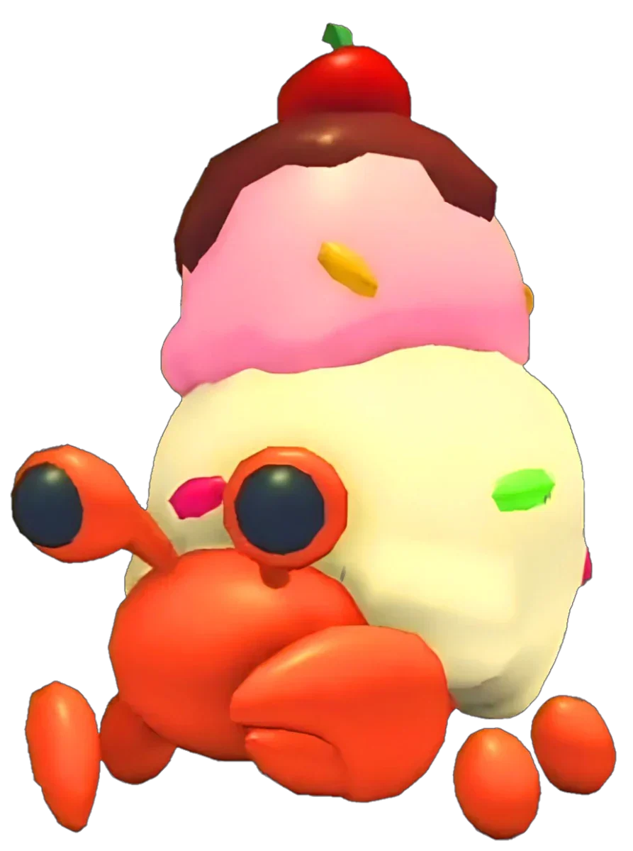 Ice Cream Hermit Crab
