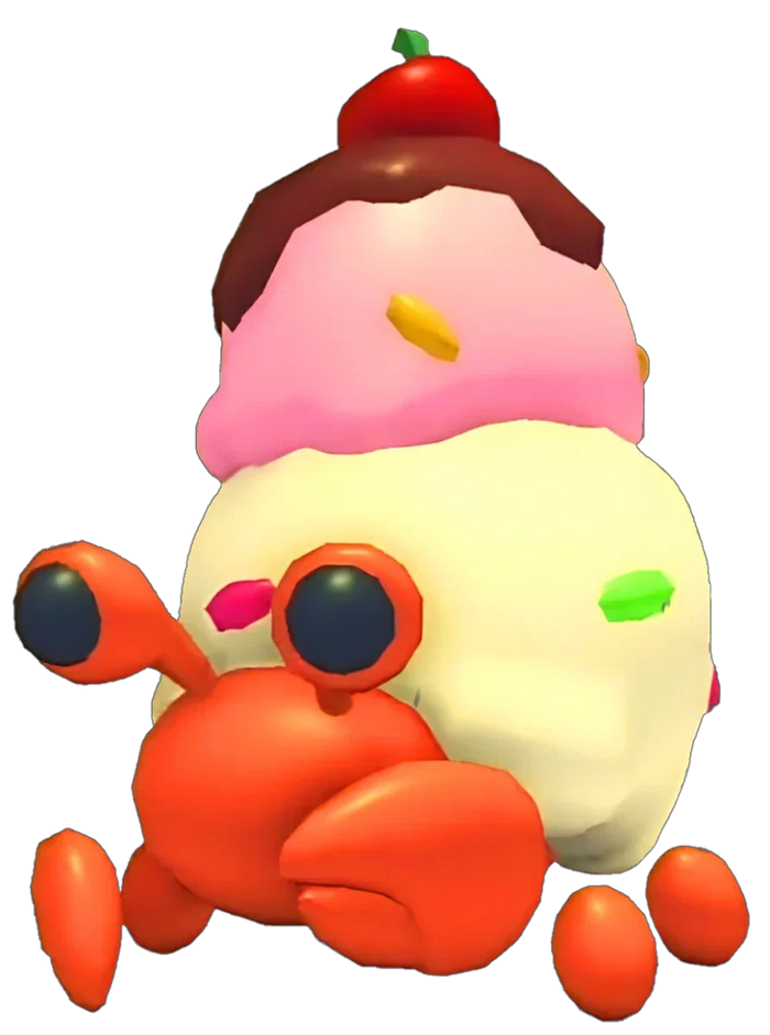 Ice Cream Hermit Crab