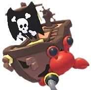 Pirate Hermit Crab