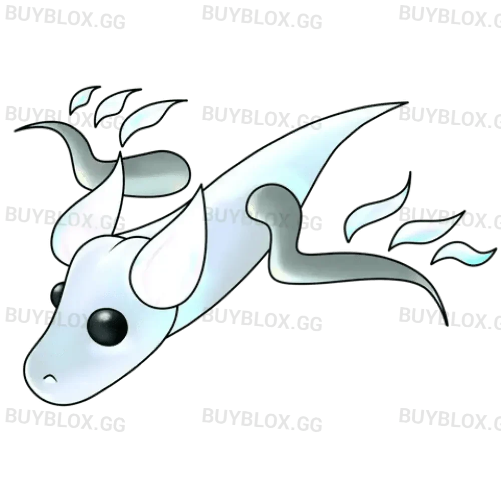 NFR Halloween White Ghost Dragon