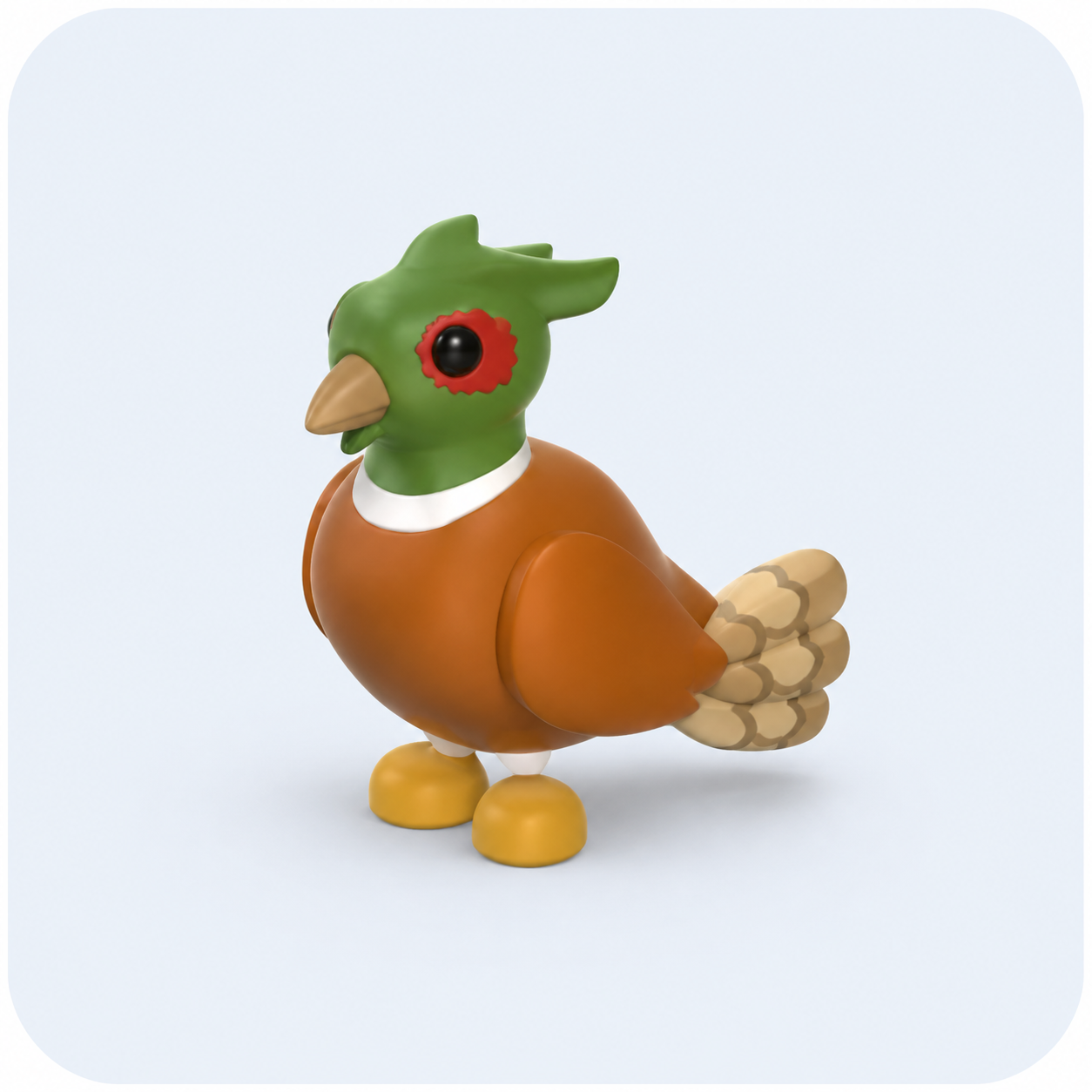 Brown-Chested Pheasant