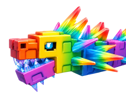 Mega Rainbow Ice Dragon